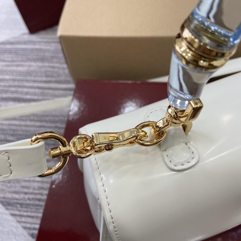 Gucci Bamboo Diva medium bag White 827750