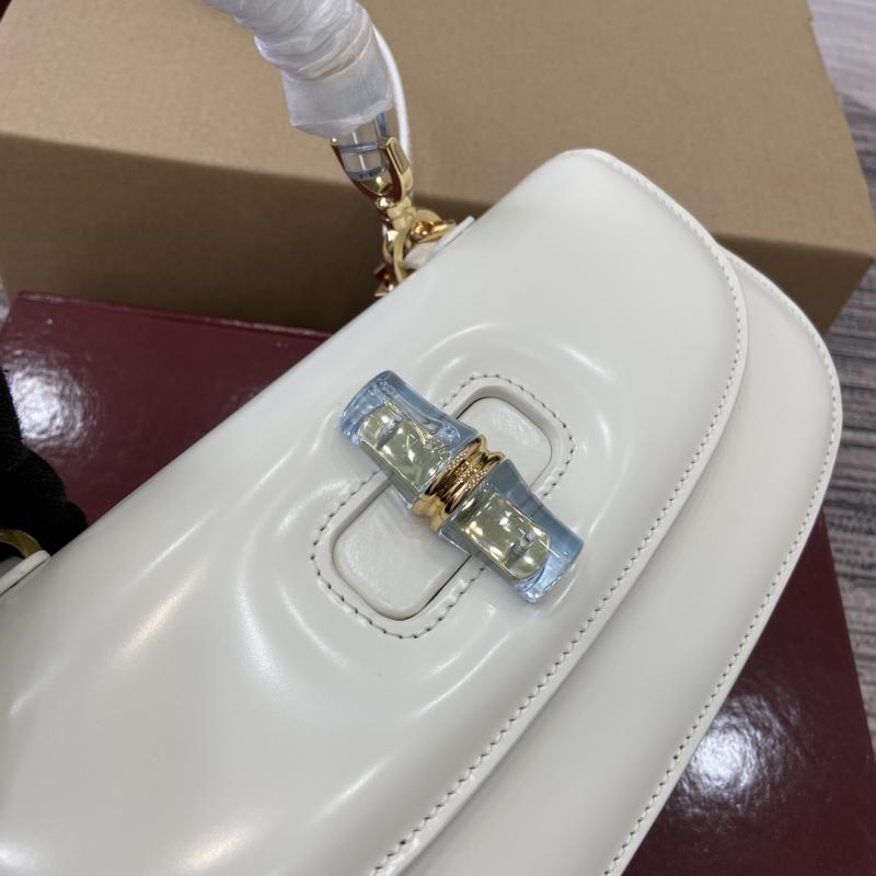 Gucci Bamboo Diva medium bag White 827750