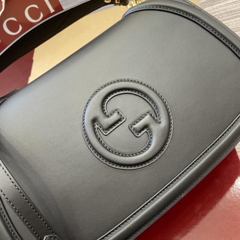 Gucci Blondie large top handle bag Black 815716