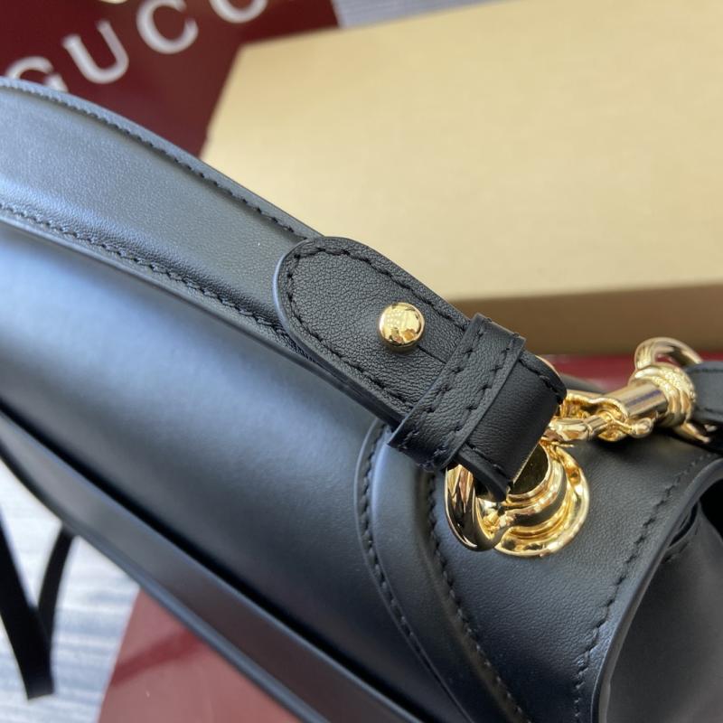 Gucci Blondie large top handle bag Black 815716