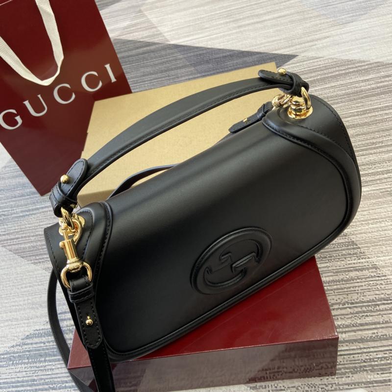 Gucci Blondie large top handle bag Black 815716