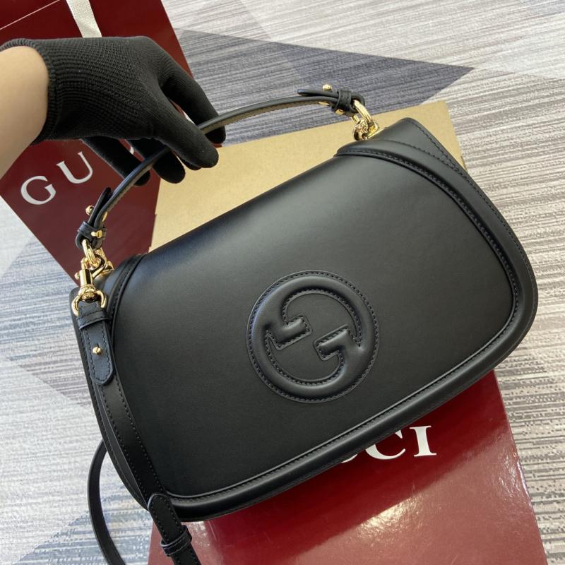 Gucci Blondie large top handle bag Black 815716