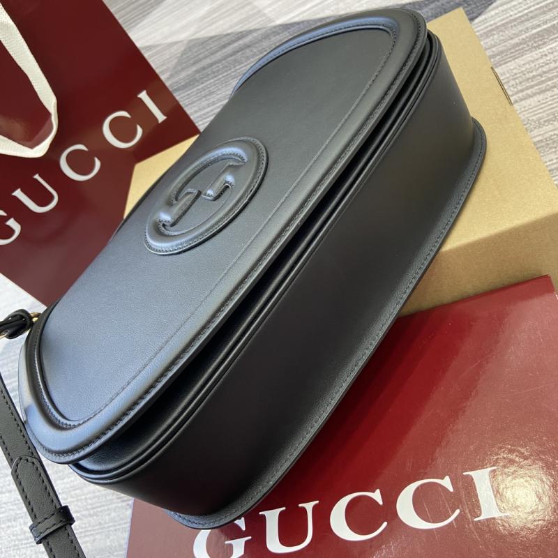 Gucci Blondie large top handle bag Black 815716