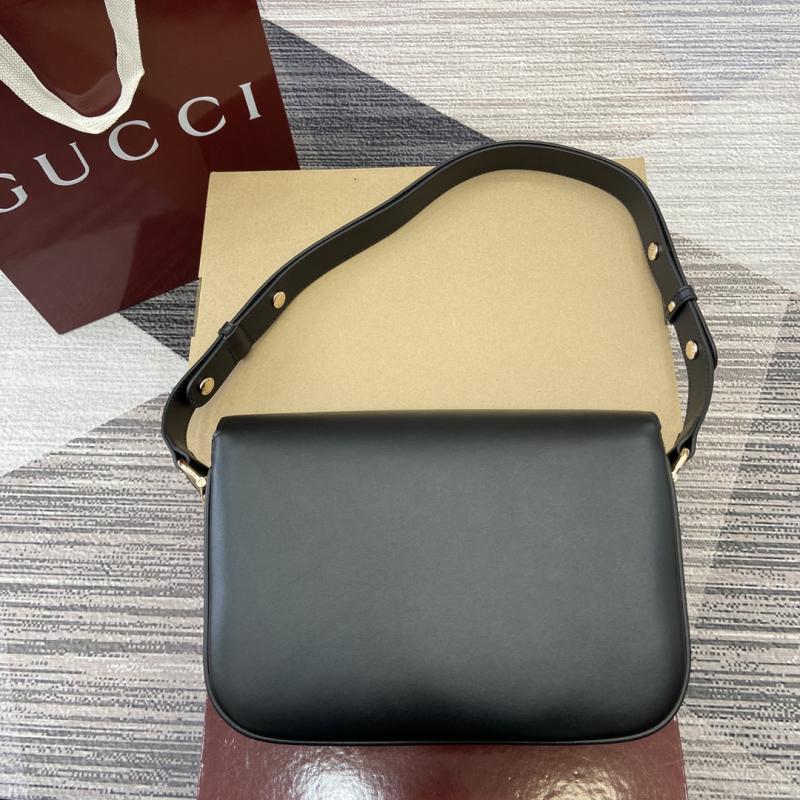 Gucci Horsebit 1955 Soft medium shoulder bag Black 815178