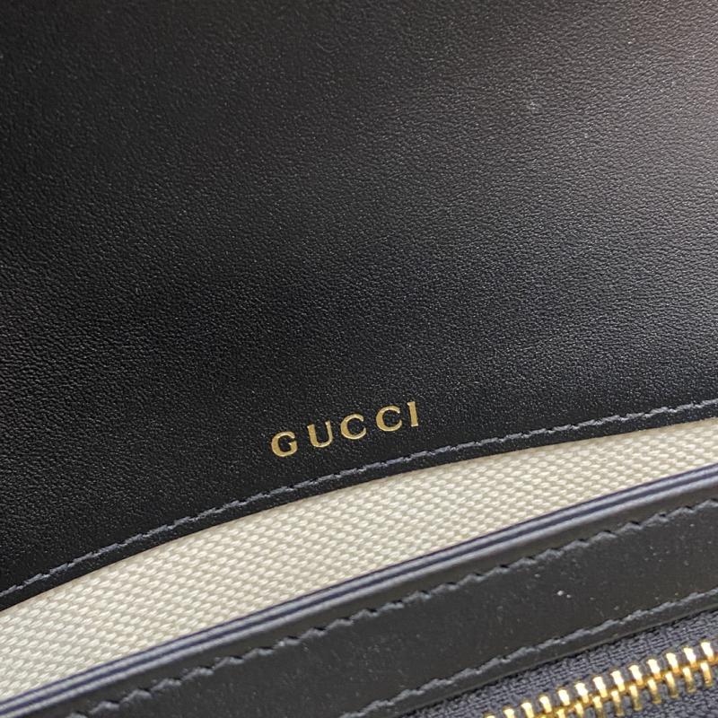 Gucci Horsebit 1955 Soft medium shoulder bag Black 815178