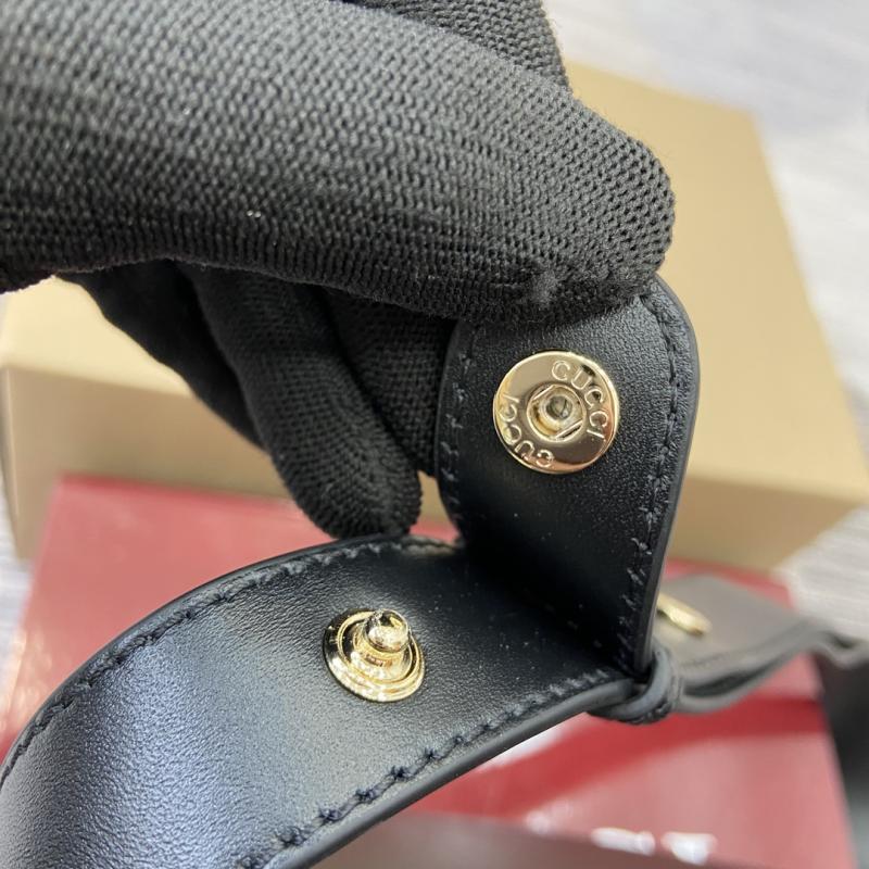 Gucci Horsebit 1955 Soft medium shoulder bag Black 815178