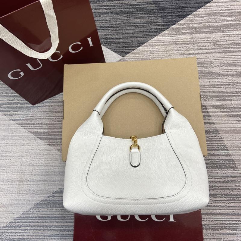 Gucci Softbit medium top handle bag White 837467