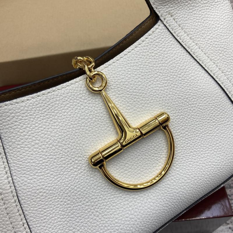 Gucci Softbit medium top handle bag White 837467