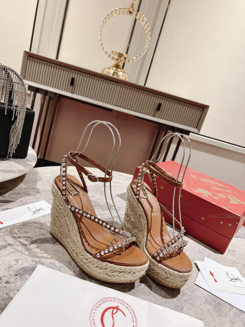 Louboutin Wedge Sandals SCLS51332