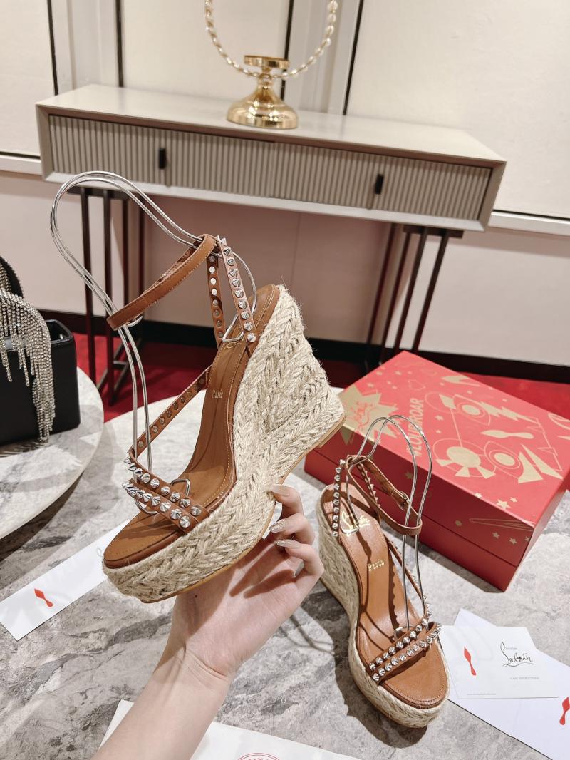 Louboutin Wedge Sandals SCLS51332