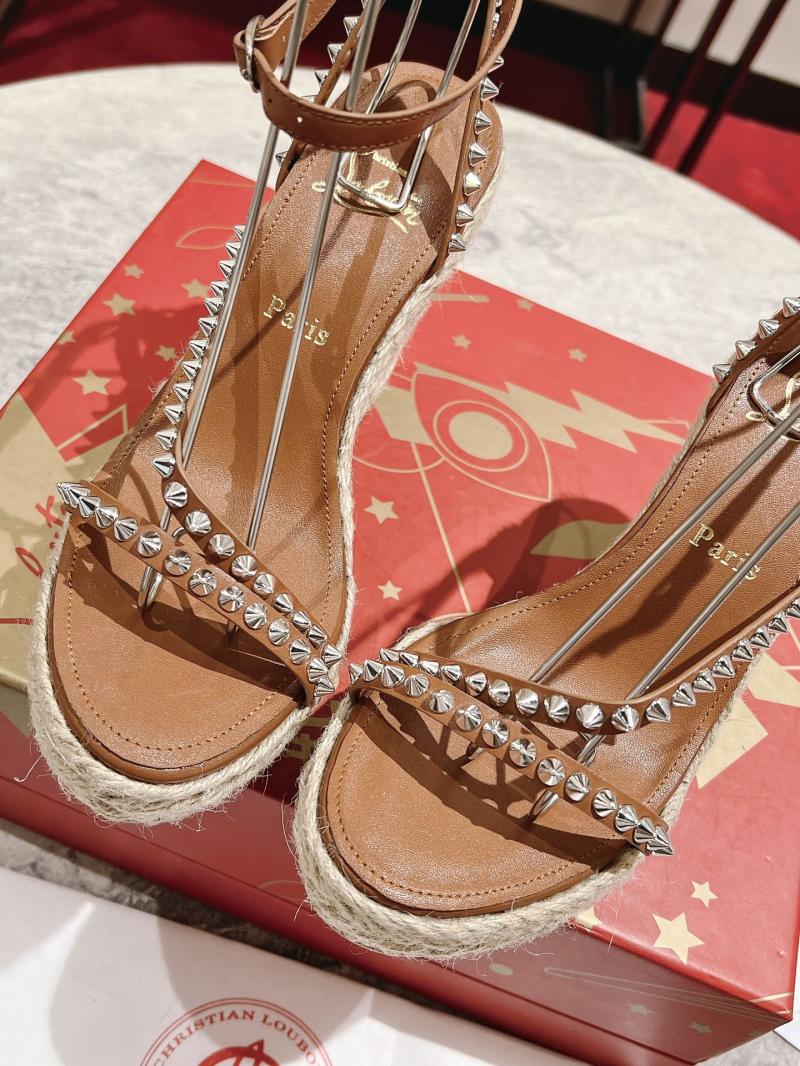 Louboutin Wedge Sandals SCLS51332
