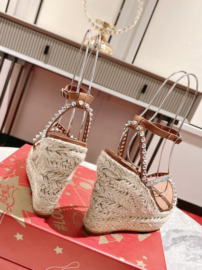 Louboutin Wedge Sandals SCLS51332