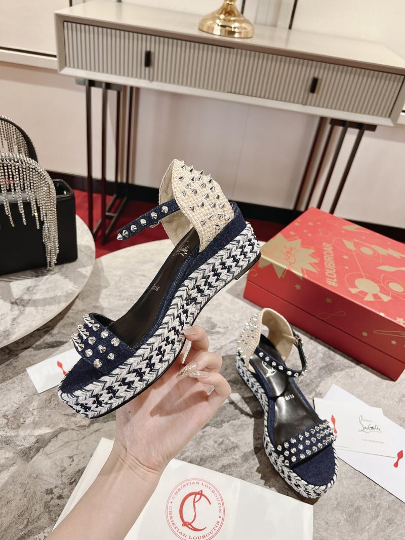 Louboutin Wedge Sandals SCLS51335