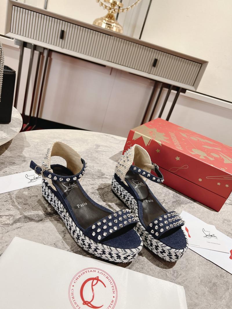 Louboutin Wedge Sandals SCLS51335