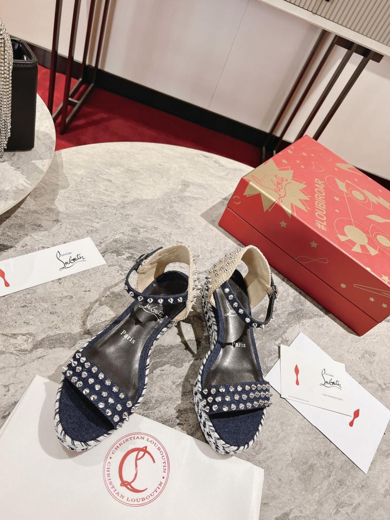 Louboutin Wedge Sandals SCLS51335