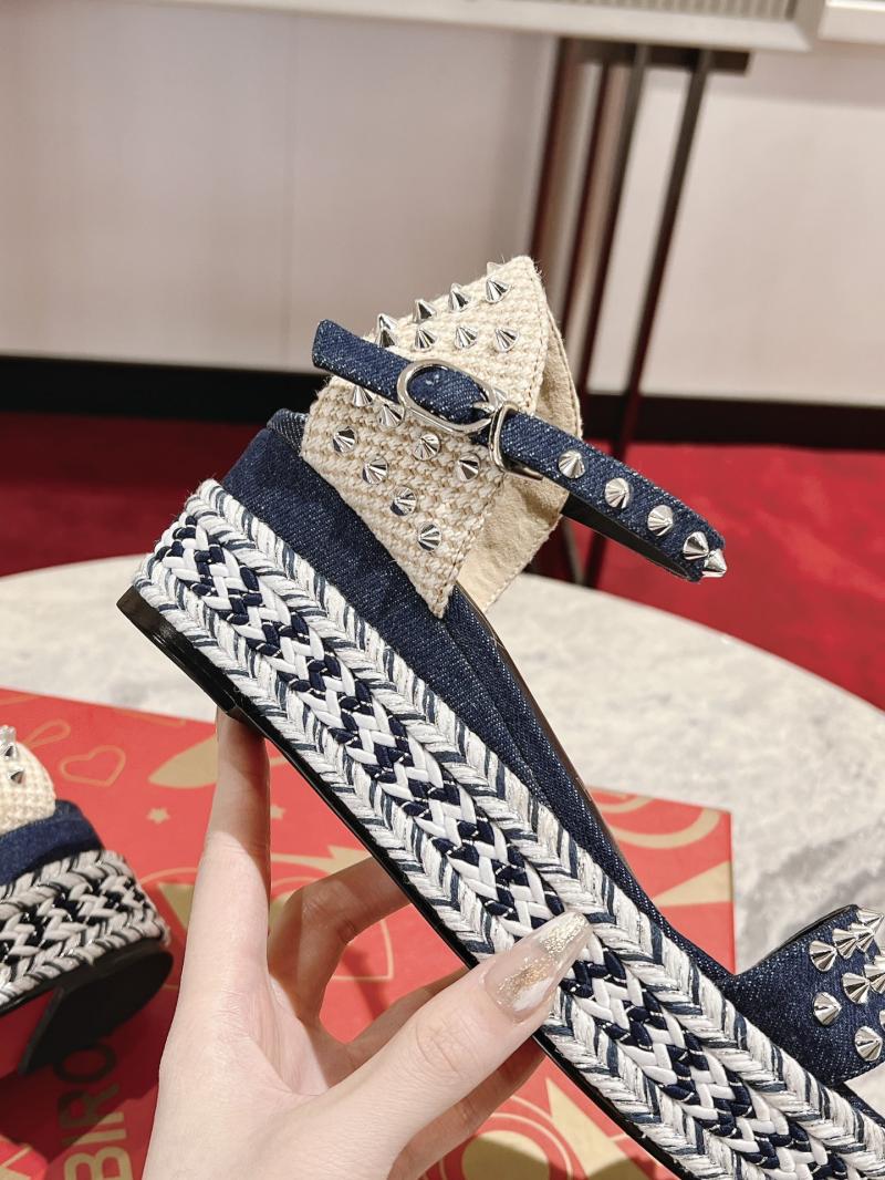 Louboutin Wedge Sandals SCLS51335