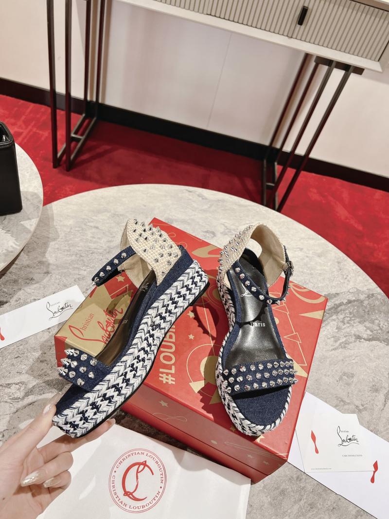Louboutin Wedge Sandals SCLS51335