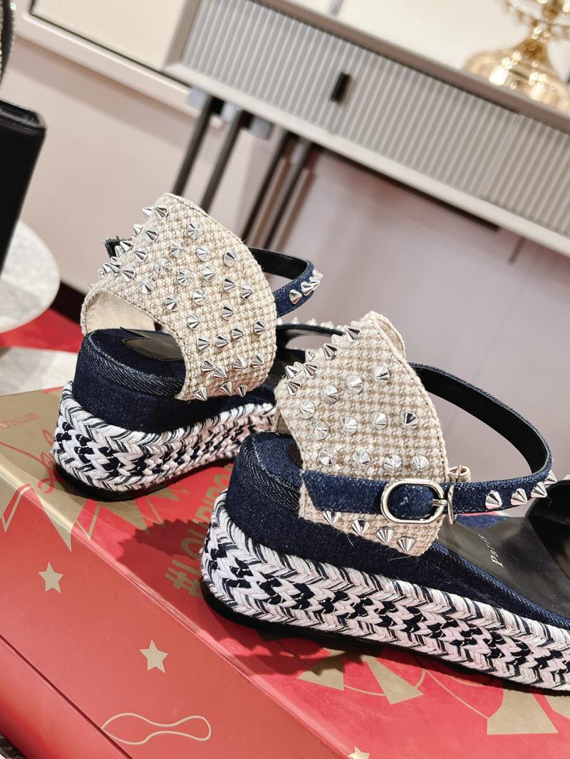 Louboutin Wedge Sandals SCLS51335