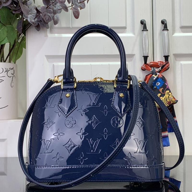 Louis Vuitton Alma BB Blue M91606