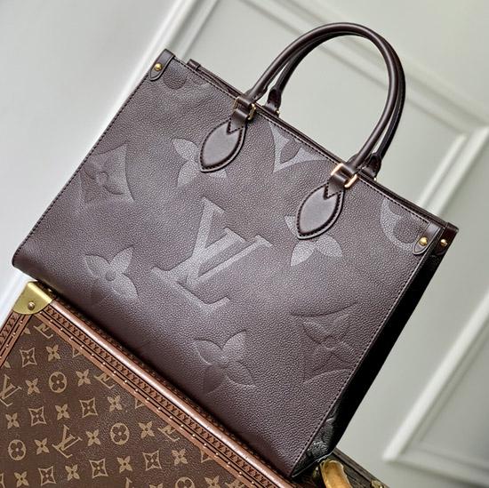 Louis Vuitton OnTheGo MM Chocolate M12967