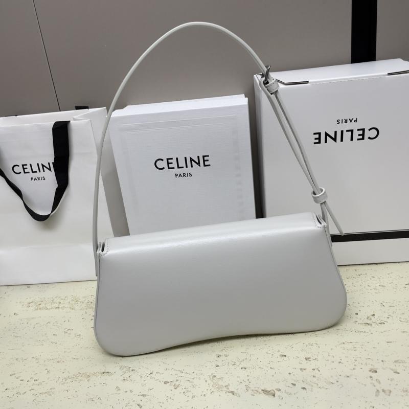 Medium Celine Lola Bag White 115533
