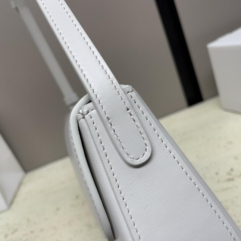 Medium Celine Lola Bag White 115533