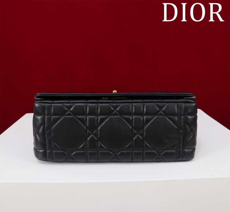 Medium Soft Dior Caro Bag Black M9253