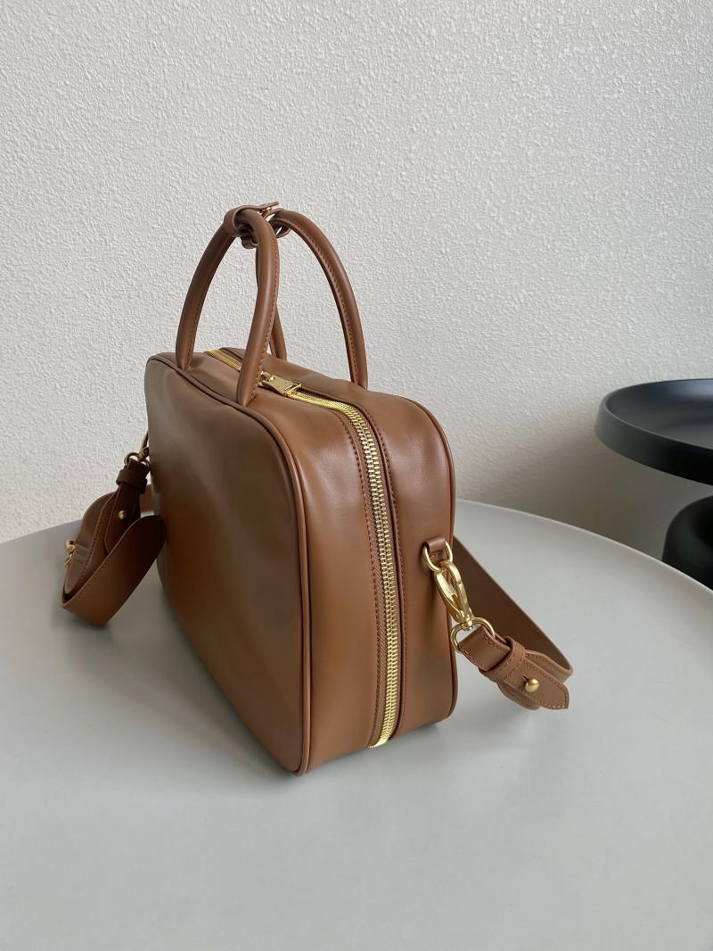 Miu Miu Beau Leather bag Cognac 5BB163