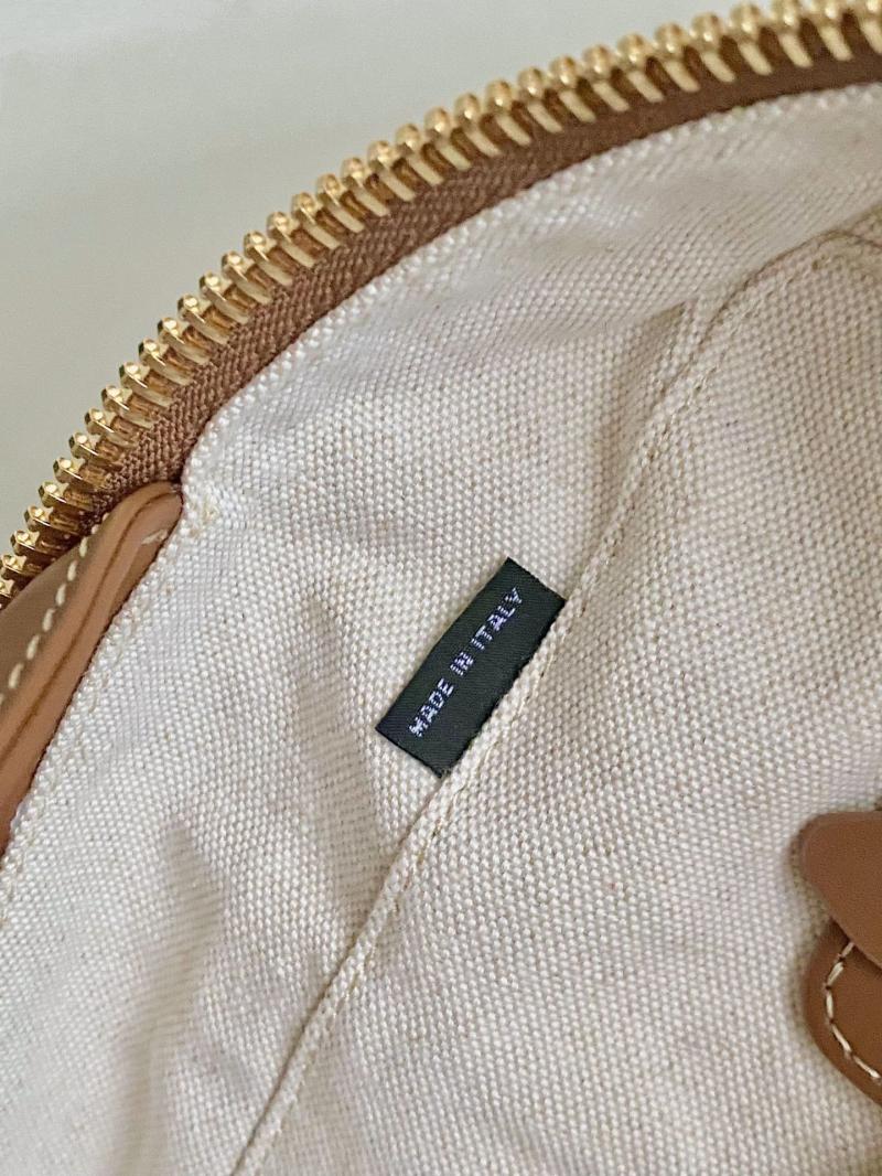 Miu Miu Beau canvas and leather bag 5BB163