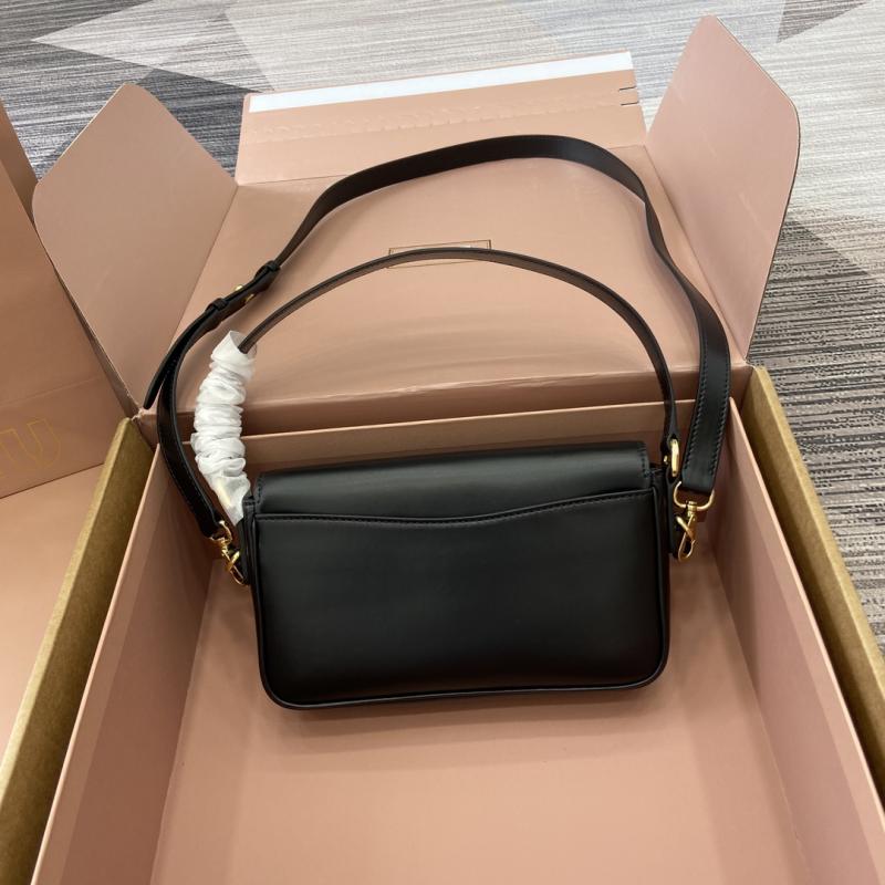Miu Miu Penny Leather Bag Black 5BD270