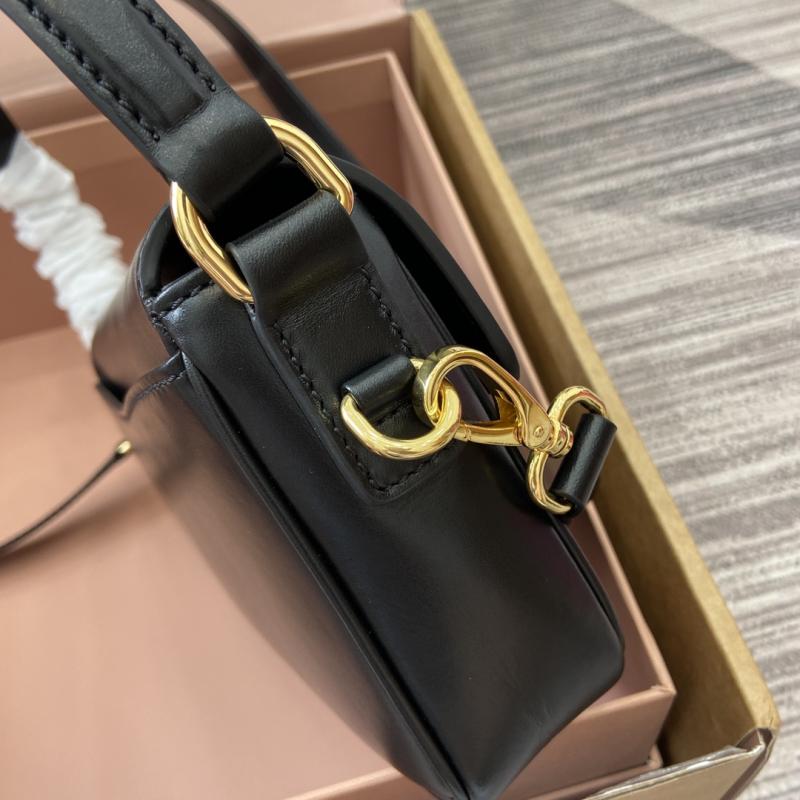 Miu Miu Penny Leather Bag Black 5BD270