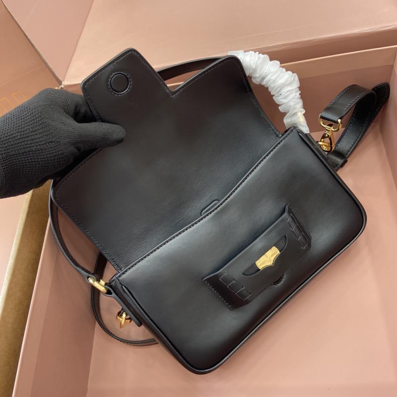 Miu Miu Penny Leather Bag Black 5BD270
