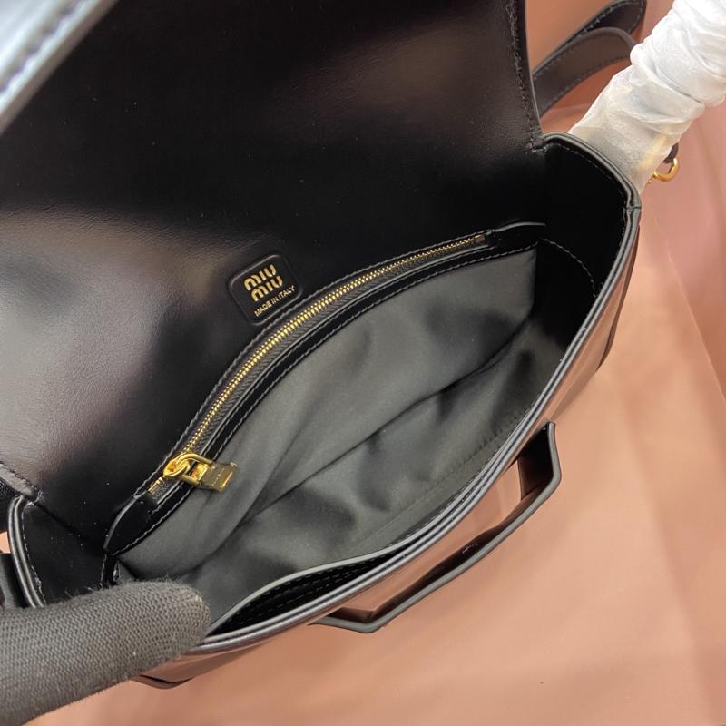 Miu Miu Penny Leather Bag Black 5BD270