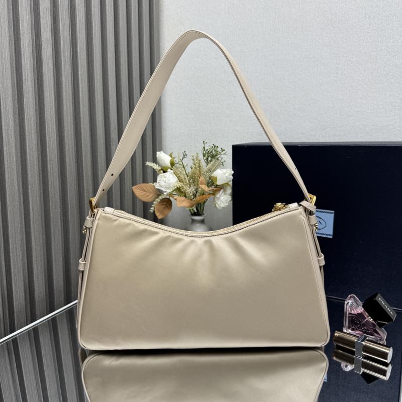 Prada Aimee large shoulder bag Beige 1BC232