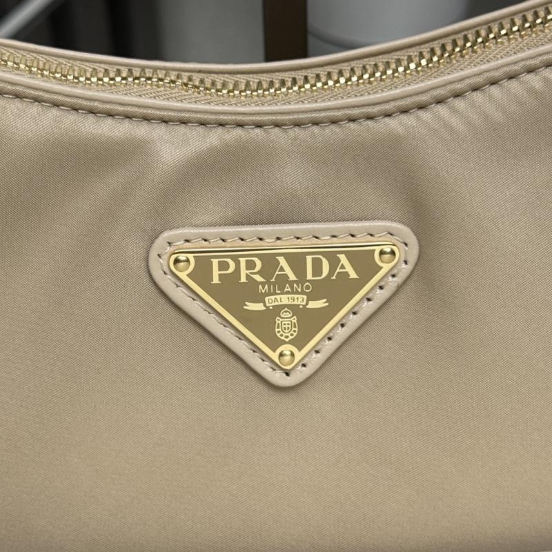 Prada Aimee large shoulder bag Beige 1BC232