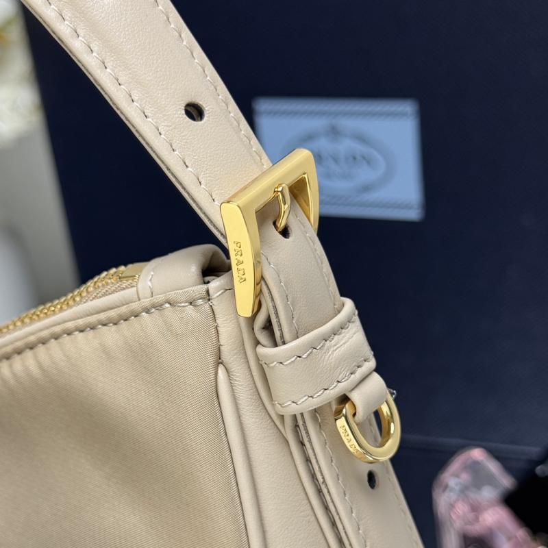 Prada Aimee large shoulder bag Beige 1BC232
