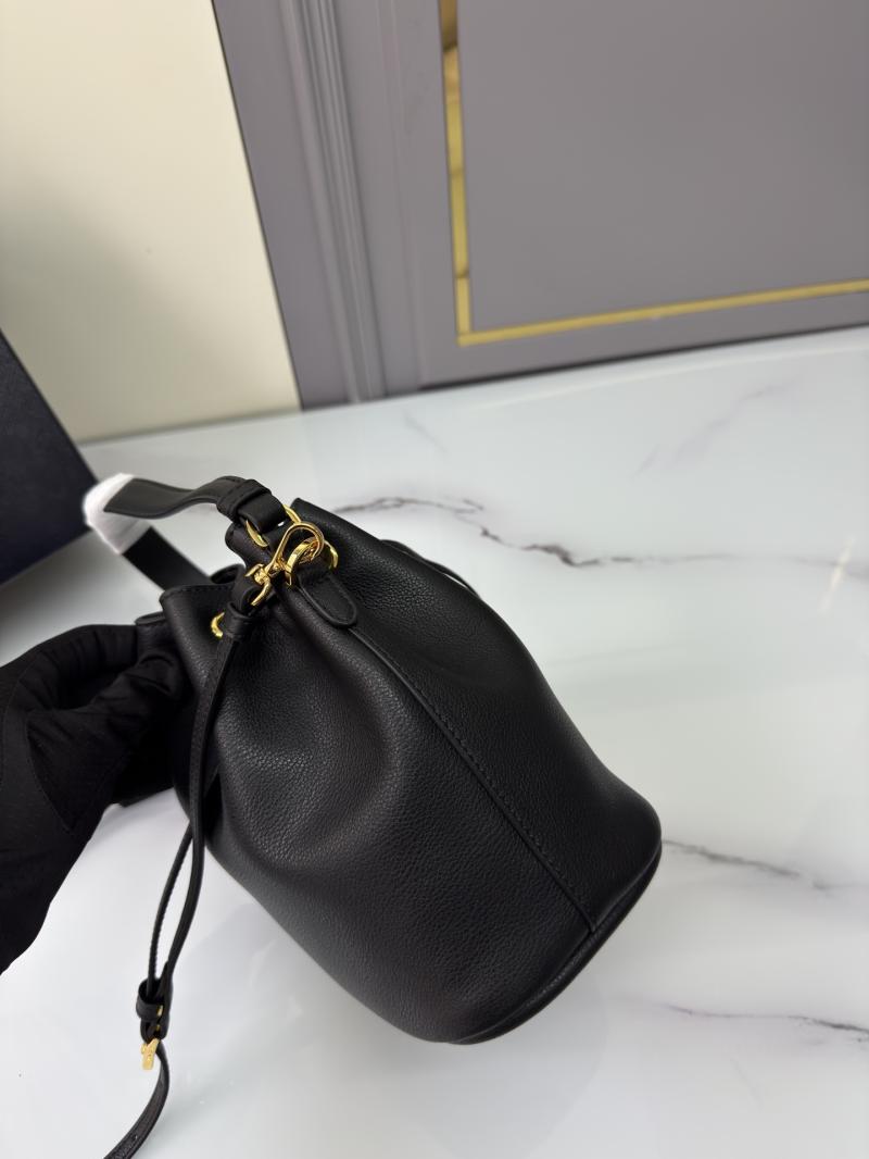 Prada Leather mini bag Black 1BE067