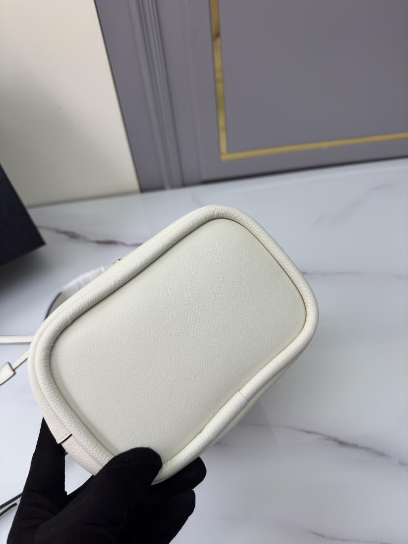 Prada Leather mini bag White 1BE067