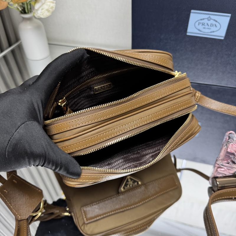 Prada Re-Edition 1978 mini shoulder bag Brown 1BH218