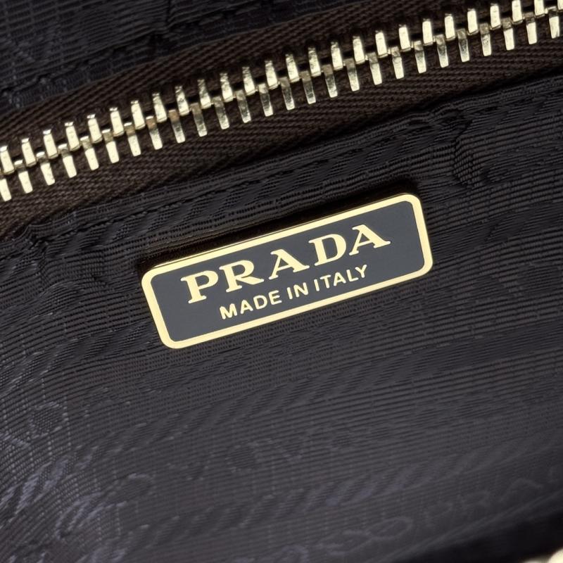 Prada Re-Edition 1978 mini shoulder bag Brown 1BH218