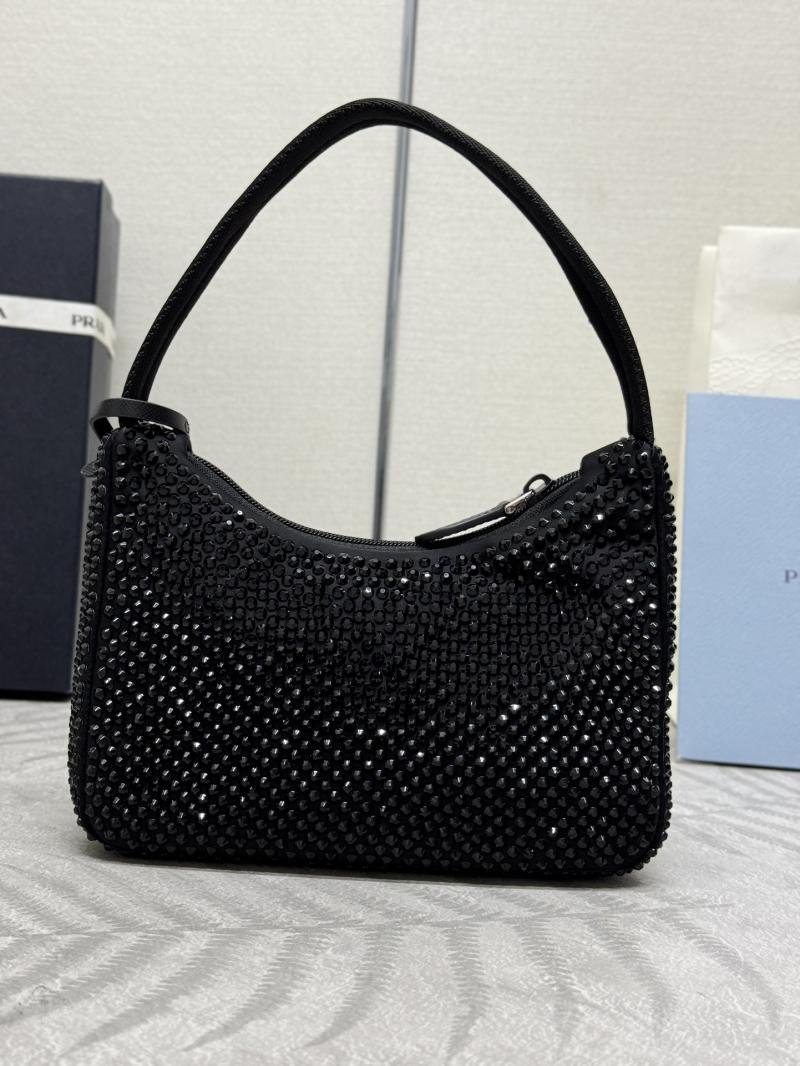 Prada Re-Edition 2000 mini-bag with crystals 1NE515