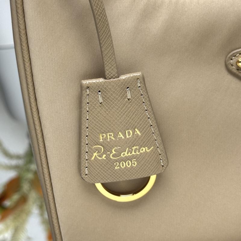 Prada Re-Edition 2005 mini bag Beige 1N204M