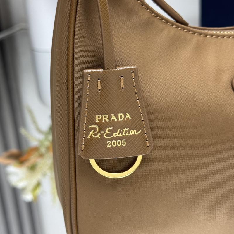 Prada Re-Edition 2005 mini bag Brandy 1N204M