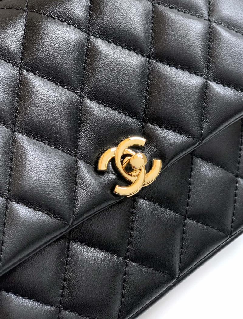 Small Chanel Flap Bag Black AS54850