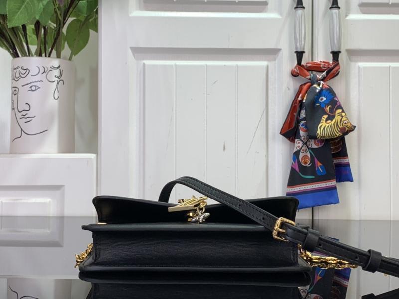 Wallet On Chain LV Bloom Black M14564