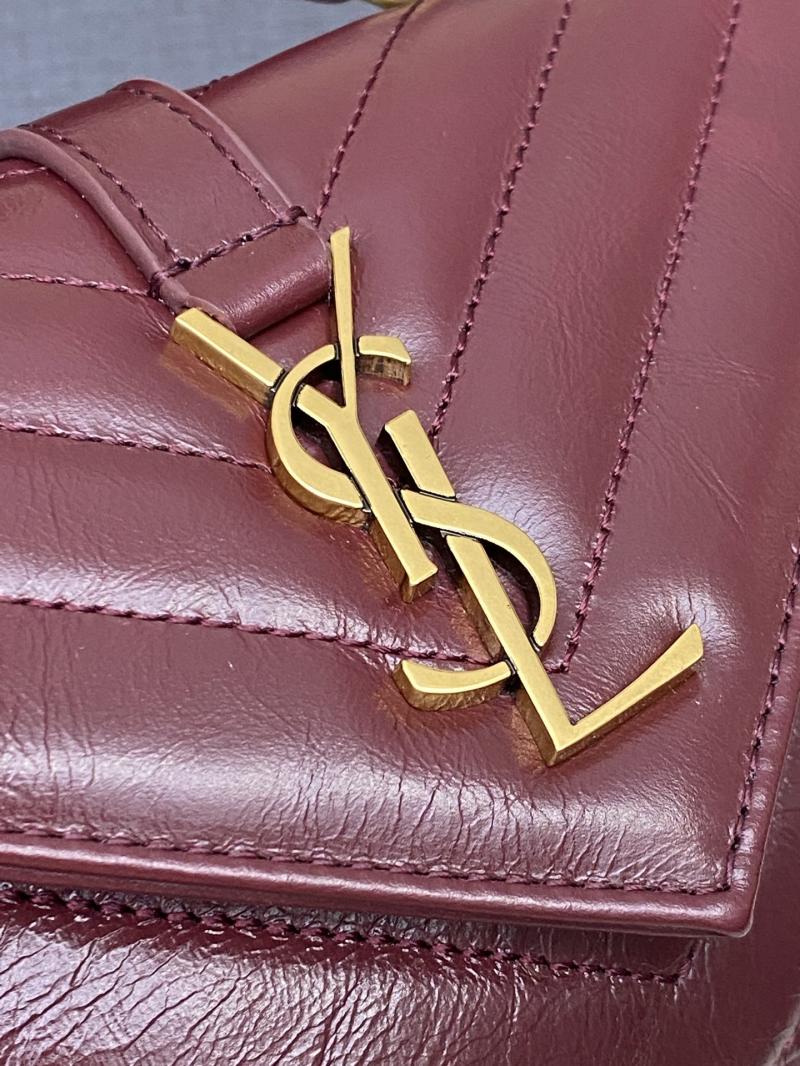 YSL College Mini Chain Bag Red 779430
