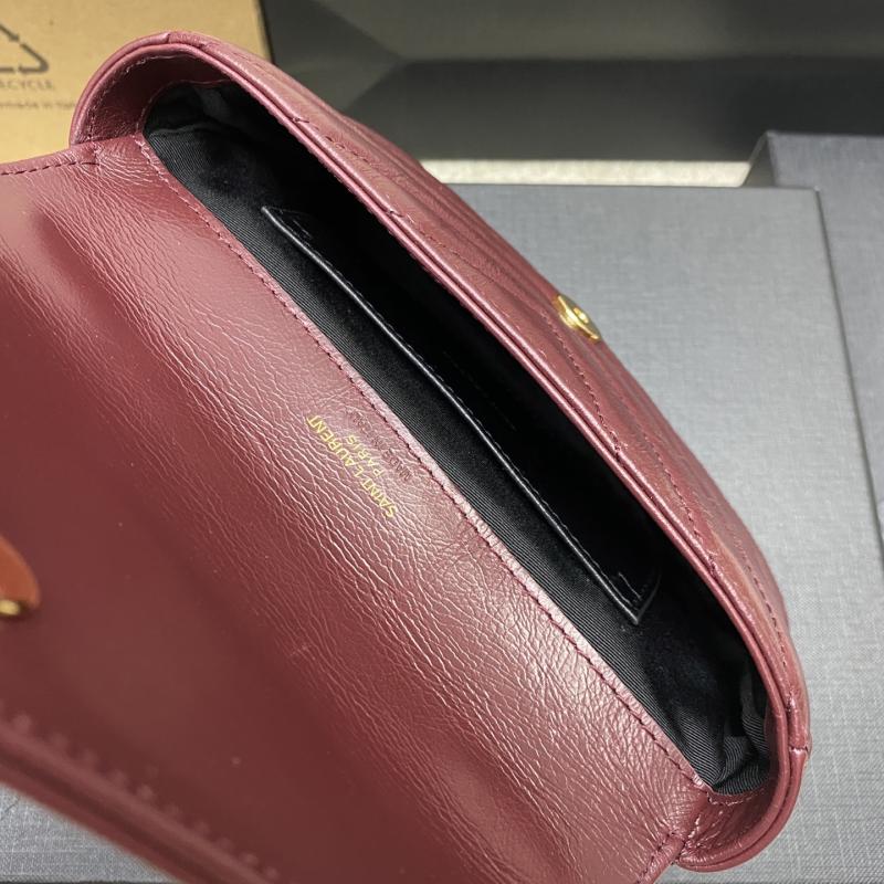 YSL College Mini Chain Bag Red 779430