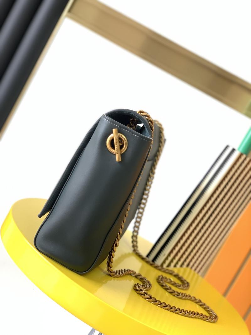 YSL Kate Small Reversible Chain Bag Green 553804