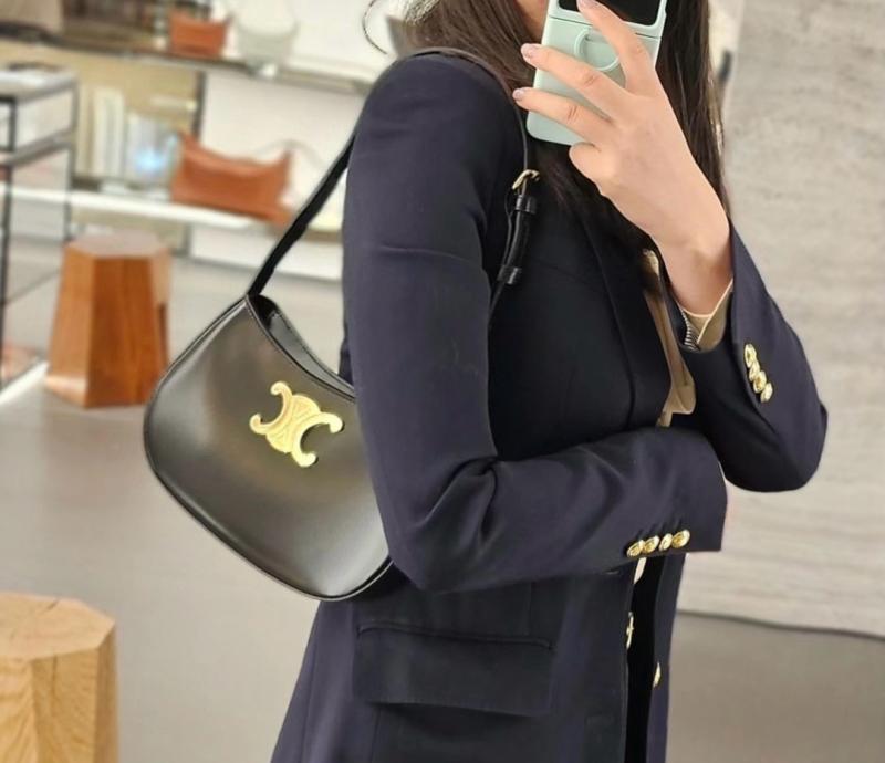 Celine Medium Tilly Bag Black 115703