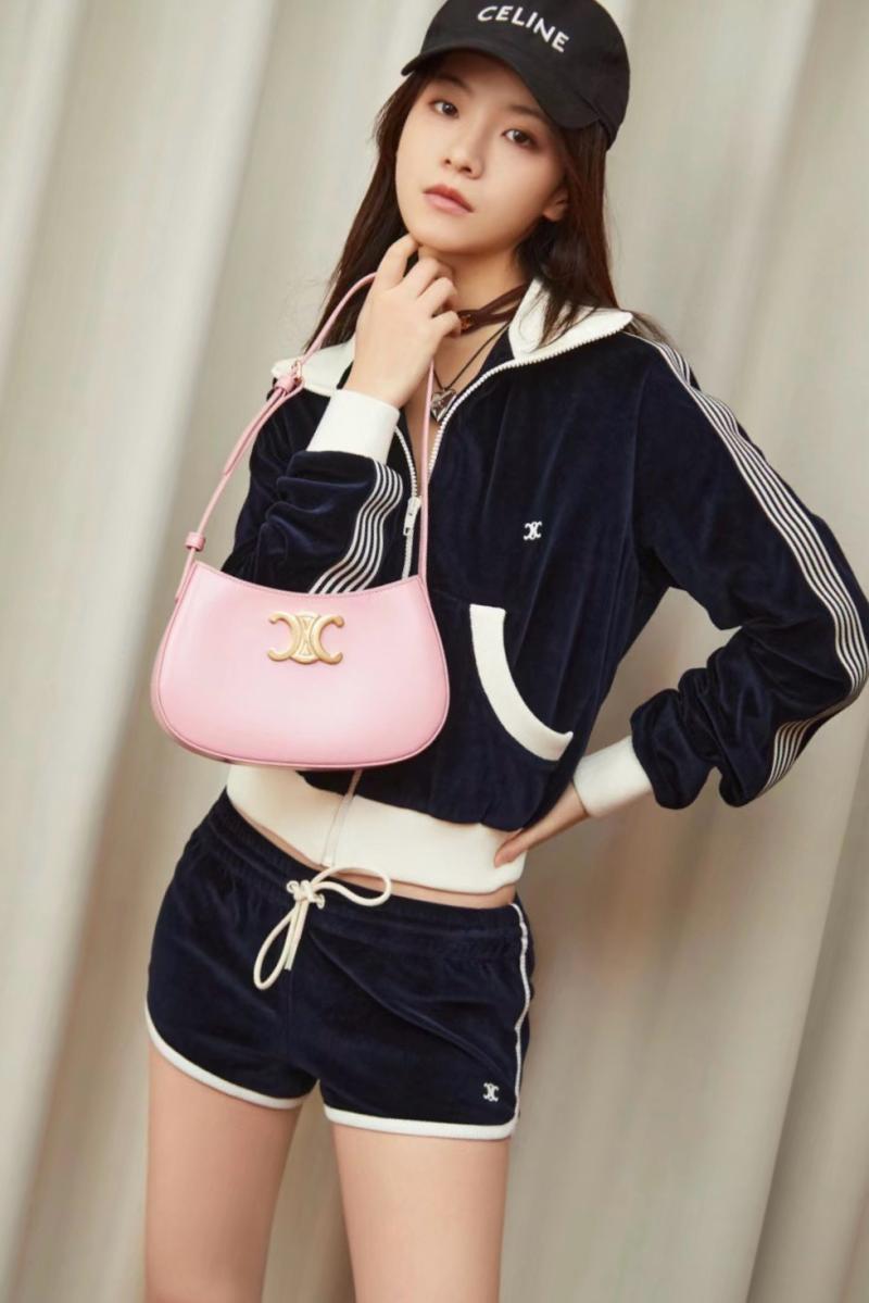 Celine Medium Tilly Bag Pink 115703